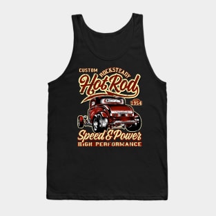 Custom Rocksteady Red Hot Rod Tank Top